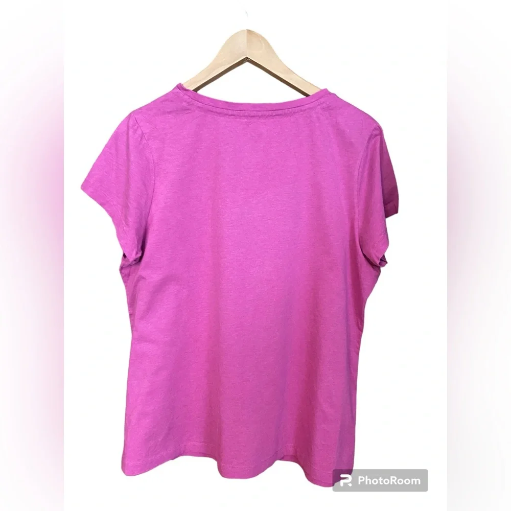 Aerie Fit T-Shirt Pink Size xl - Picture 2 of 7
